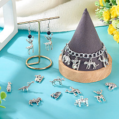 50 pendentif animal en alliage de style tibétain&nbsp;FIND-TA0008-19
