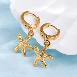 Orecchini a cerchio in acciaio inossidabile 304&nbsp;EJEW-F357-02G-03