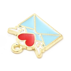 Pendente smaltati in lega&nbsp;ENAM-D041-05B