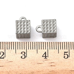 304 Edelstahl Anhänger Strass Fassungen&nbsp;LS-STAS-C148-05P