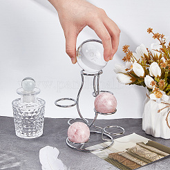 Présentoirs pour œufs de Pâques en fer à 7 fente&nbsp;ODIS-WH0058-21A-P