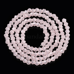 Fili di perline giada di vetro imitato&nbsp;LS-EGLA-A039-J2mm-D07