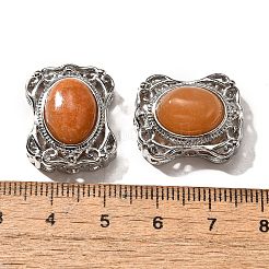 Maillons multibrins en aventurine rouge naturelle&nbsp;KK-M304-05P-10