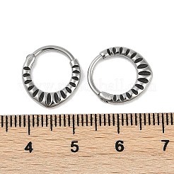 Creolen aus chirurgischem Edelstahl 316&nbsp;EJEW-G416-29AS