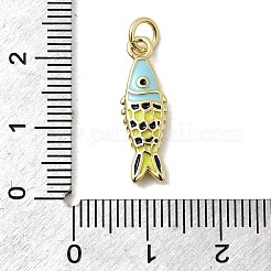 Ciondoli smaltato in ottone&nbsp;X1-KK-A266-39G-02