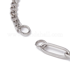 Fabrication de bracelets en acier inoxydable 304 résistant au ternissement&nbsp;BJEW-JB10030-02