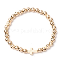 Bracciali elastici con perline di plastica ccb&nbsp;BJEW-JB11605-02