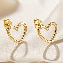 Boucles d'oreilles S925 Silver Love pour femmes - Bijoux pour rendez-vous romantiques&nbsp;OD0771-1