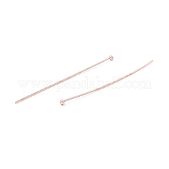 Alfileres de cabeza de bola de latón&nbsp;X-KK-WH0058-02D-RG