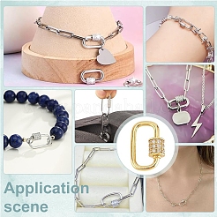 2 pz 925 fermagli in argento sterling con strass&nbsp;FIND-PH0022-30A