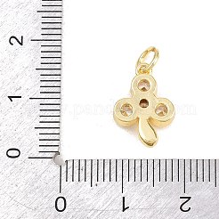 Messing micro pave klare zirkonia anhänger&nbsp;LS-KK-H273-38G-02