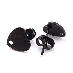 Ohrstecker-Beschläge aus Edelstahl 304&nbsp;EJEW-O104-13EB