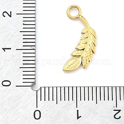 Placcatura ionica (ip) ciondoli in acciaio inossidabile 304&nbsp;STAS-P379-05C-G