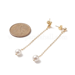 Orecchini pendenti con perle di conchiglia&nbsp;EJEW-JE05219