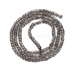 Natürliche Eis Obsidian Perlen Stränge&nbsp;G-H042-B38-01