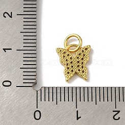 Colgante micropavé cubic zirconia de latón&nbsp;KK-H487-14G