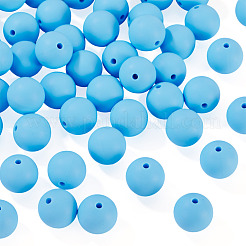 50pcs perles de silicone écologiques de qualité alimentaire&nbsp;SIL-TA0002-89I