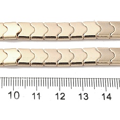 Galvanisierte synthetische nichtmagnetische Hämatitperlenstränge&nbsp;G-I364-E01-LG