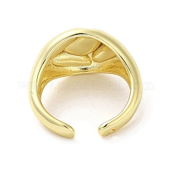 Fingerring aus Messing mit Rack-Beschichtung&nbsp;RJEW-C072-10G