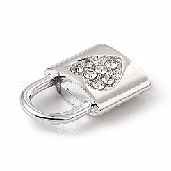 Legierung Kristall Strass Anhänger&nbsp;ALRI-K049-03C