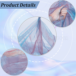 Tessuto di organza di poliestere&nbsp;DIY-WH0003-138C