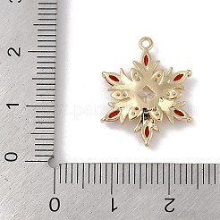 Pendentifs en laiton avec micro pavé de zircone cubique&nbsp;X-KK-Z065-01-01G