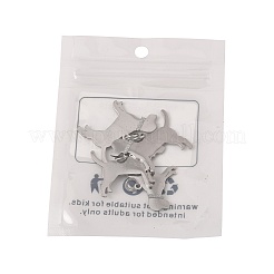 4 Stück Anhänger aus 304 Edelstahl&nbsp;STAS-FS0002-01A