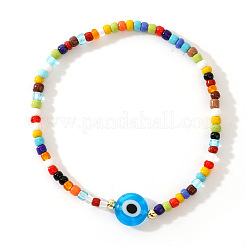 Handgefertigte Stretch-Armbänder aus Saatperlen-Glasperlen&nbsp;CD8342-2