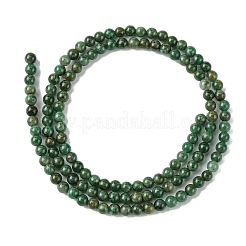 Natürliche afrikanische Jade Perlen Stränge&nbsp;G-K365-C08-01
