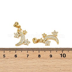 Colgante micropavé cubic zirconia de latón&nbsp;KK-S526-36G