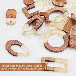 DIY Holzohrringe machen Sets&nbsp;DIY-OC0007-03