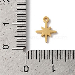 Ciondoli in acciaio inossidabile 304 con placcatura sotto vuoto pvd&nbsp;X-STAS-L081-010G