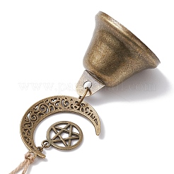 Decorazione pendente in campana di ferro&nbsp;HJEW-JM02237