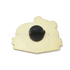 Spille smaltate con panda che legge&nbsp;AL-E002-02D