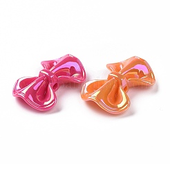 Perle in finta conchiglia in acrilico opaco&nbsp;X-OACR-P011-03G