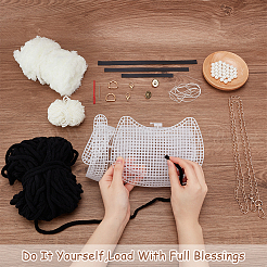 DIY-Kits zur Herstellung von Umhängetaschen&nbsp;DIY-WH0504-320E