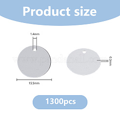 1300 Stück PVC-Kunststoffanhänger&nbsp;PVC-DC0001-06B