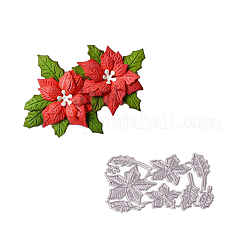 Weihnachtsblume Kohlenstoffstahl Schneidwerkzeuge Schablonen&nbsp;DIY-M011-45
