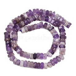 Natürlichen Amethyst Perlen Stränge&nbsp;G-G317-A22-3X6MM