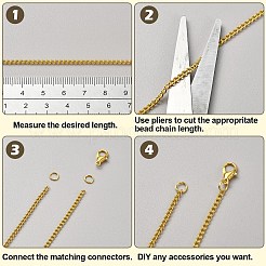 DIY Halsketten Schmuckherstellungsset&nbsp;DIY-YW0009-35