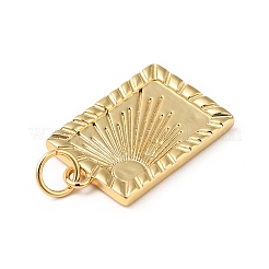 Pendentifs de placage en laiton&nbsp;X-KK-H431-38G