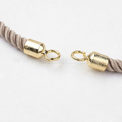 Création de bracelets à cordon torsadé en nylon&nbsp;MAK-K007-04G