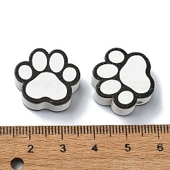Cuentas de madera con tema de mascota&nbsp;WOOD-D027-04A