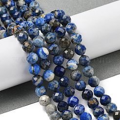 Filo di Perle lapis lazuli naturali &nbsp;G-G189-D03-07