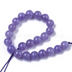 Synthetischen Amethyst Perlen Stränge&nbsp;G-N327-01B-02