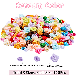 300 Stück Polyester-Ornamentzubehör&nbsp;AJEW-SP0003-84A