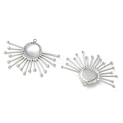 Pendentifs de coquillages d'eau douce naturelle&nbsp;STAS-G397-04P-01