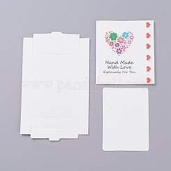 Kraftpapierboxen und Schmuckkarten für Halsketten&nbsp;LS-CON-L016-A08