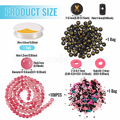 Kits de fabrication de colliers/bracelets DIY&nbsp;DIY-TAC0032-18H