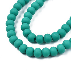 Chapelets de perle en pâte polymère manuel&nbsp;CLAY-N008-053-05